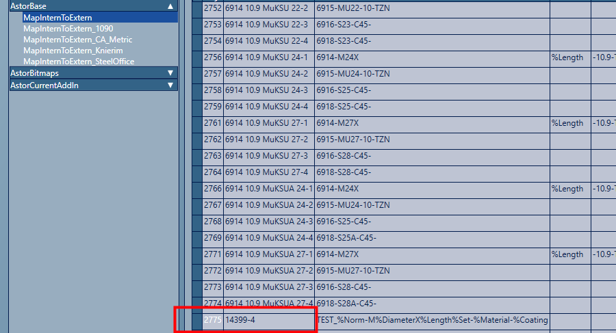 Screws - mapping the external description for BOM - Autodesk Community