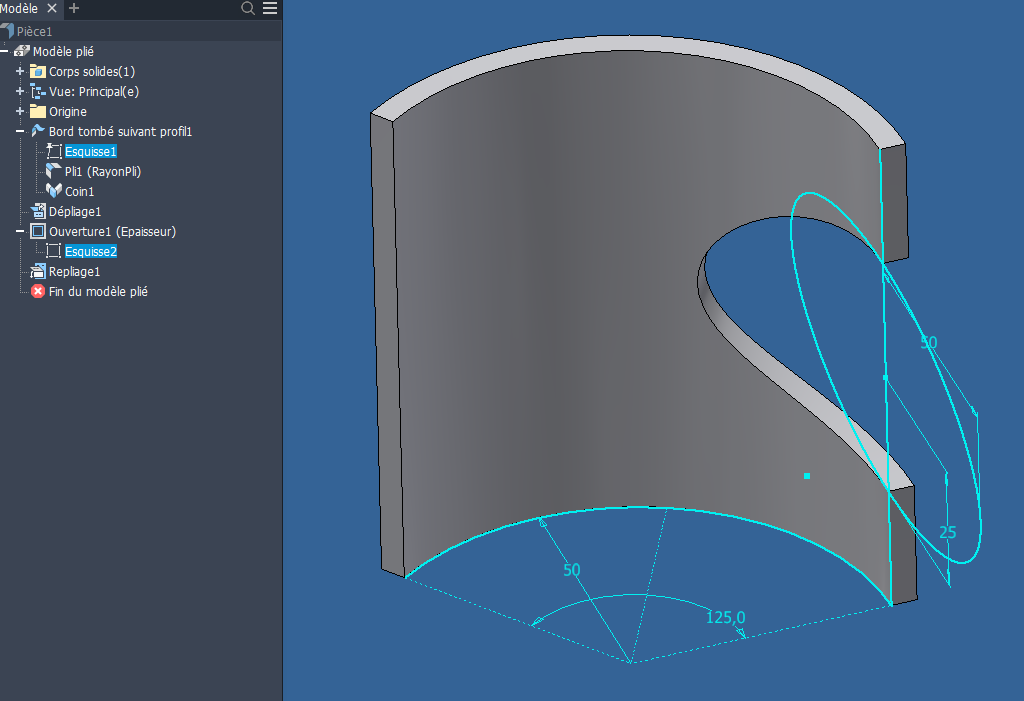 Résolu : Inventor: Mise à plat pièce - Autodesk Community