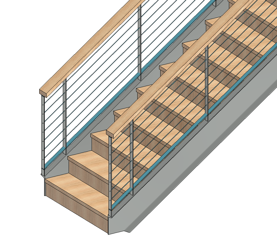 REVIT WINDSURFER: NON-CONTINUOUS RAILING IN REVIT