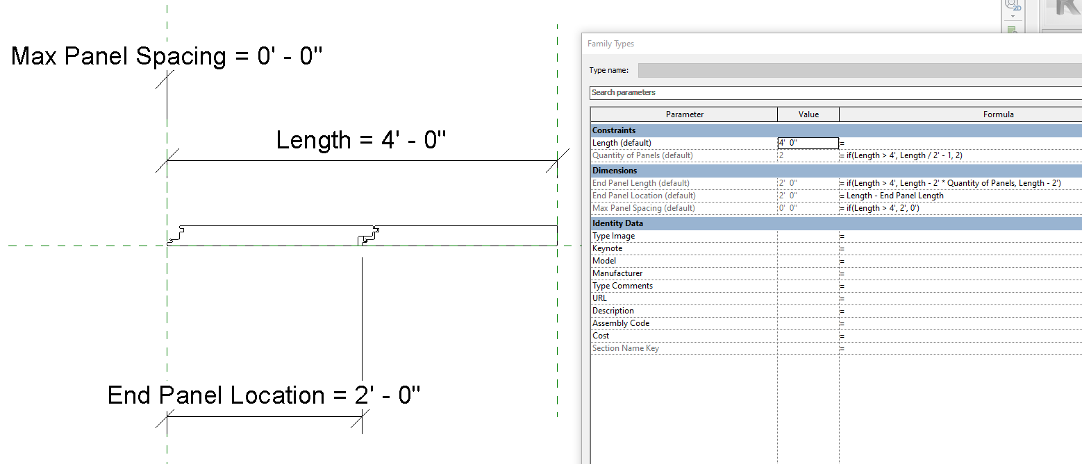 Solved: line based detail family with different end condition ...