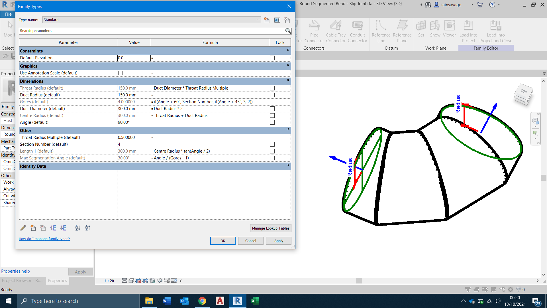 Solved: Round Duct 90° Fitting Creation - Autodesk Community