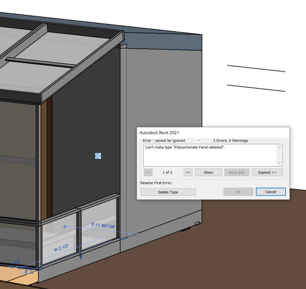 Solved: Custom curtain wall panel family cannot create non-rectangular  panels - Autodesk Community - Revit Products