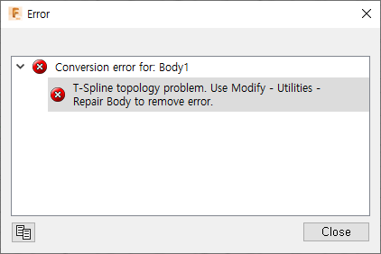 Can not convert mesh to parametric solid - Autodesk Community