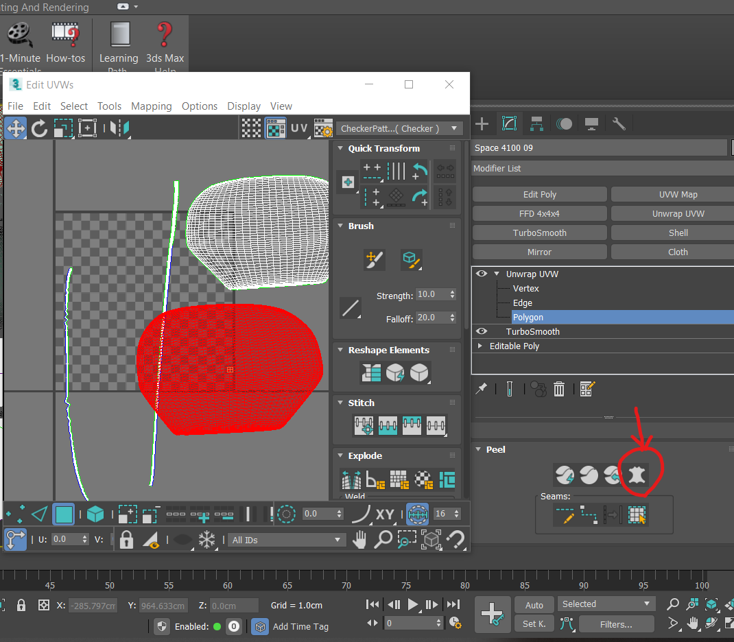 Solved: UV Unwrap Relax Tools "Start Relax " Button Missing - Autodesk  Community - 3ds Max