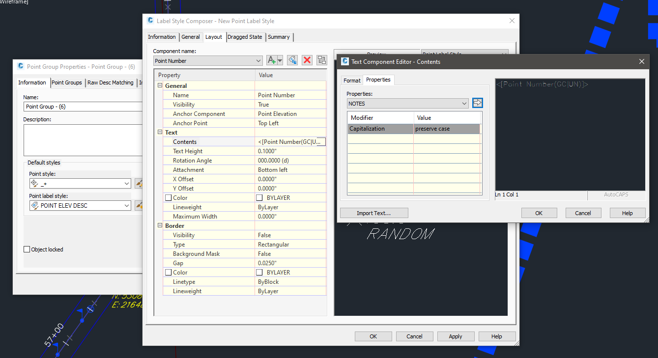 Profile Projection Label Styles - adding elements - Autodesk Community