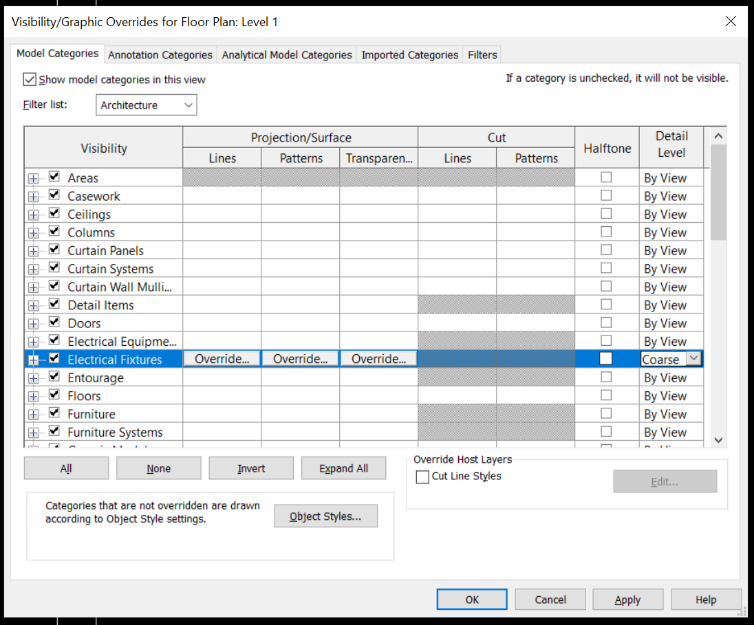 Revit family will not show up on floorplan - Autodesk Community - Revit  Products