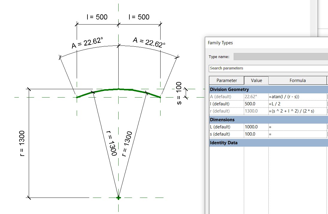Solved: Parametric Arc family limitations. - Autodesk Community