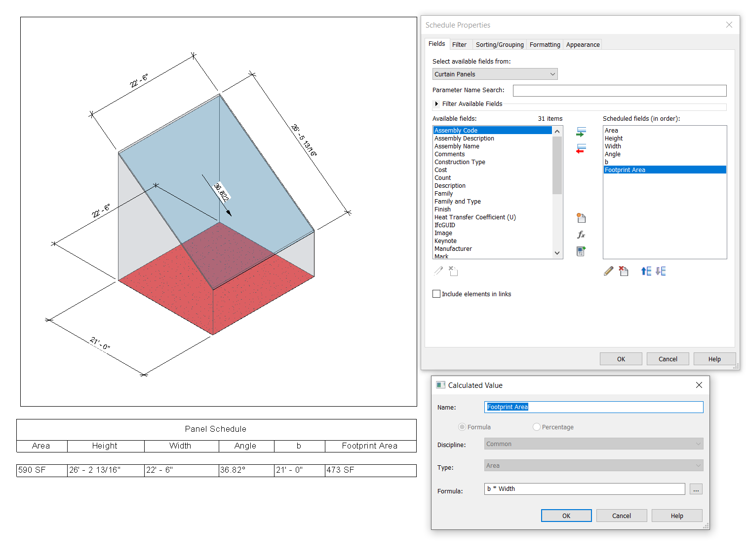 Solved: Sloped Glazing Area Issue - Autodesk Community