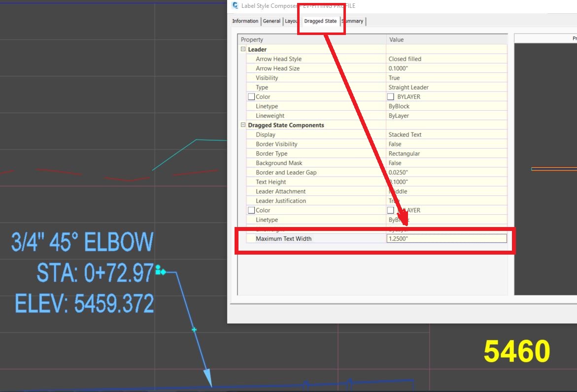 Solved: Pipe Label Style - Autodesk Community