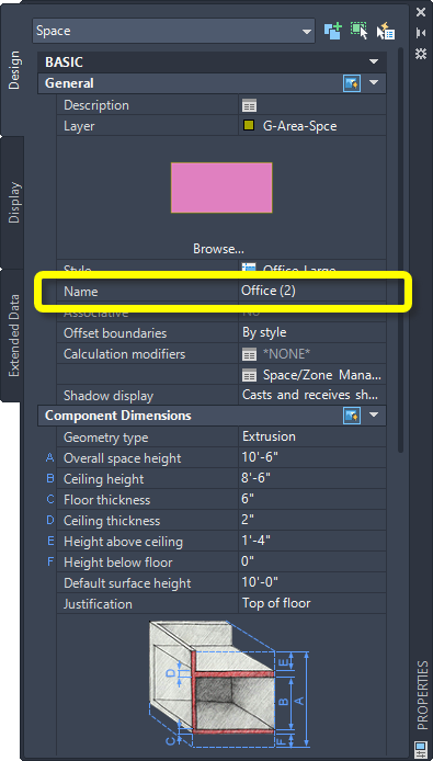 Space Tag not letting me change name - Autodesk Community