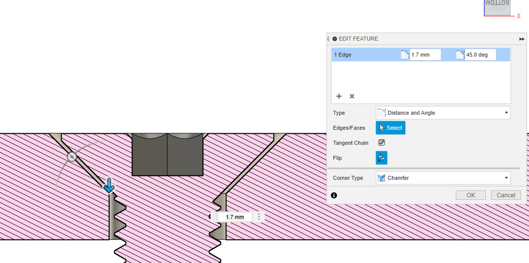 Countersink depth Autodesk Community