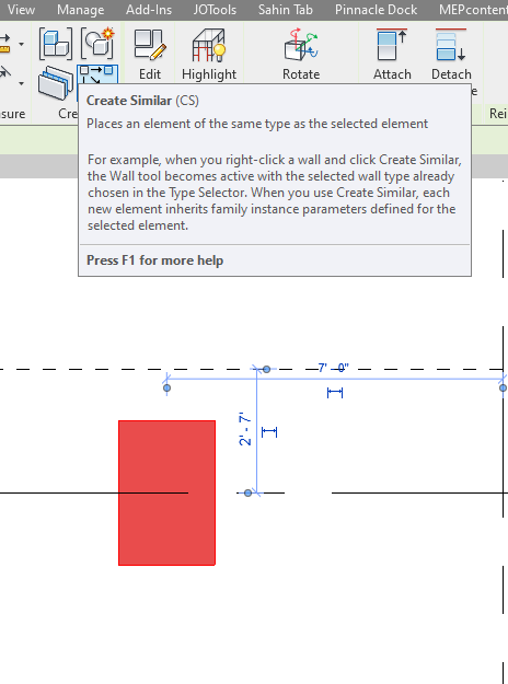 Solved: Family Placing option in cursor, like create similar ...