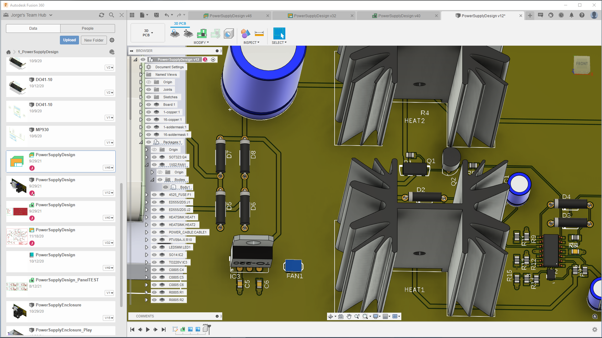 Creating 3D package for a PCB trace antenna - Autodesk Community