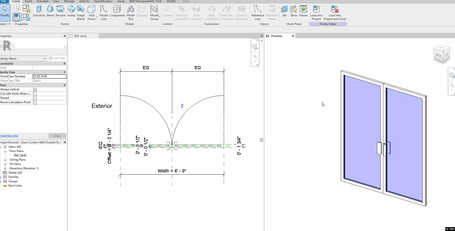 Solved: Can't hide modeled elements in Family Editor - Autodesk Community