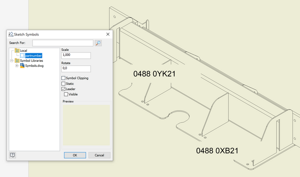 Solved: Annotate component part numbers without leaders - Autodesk