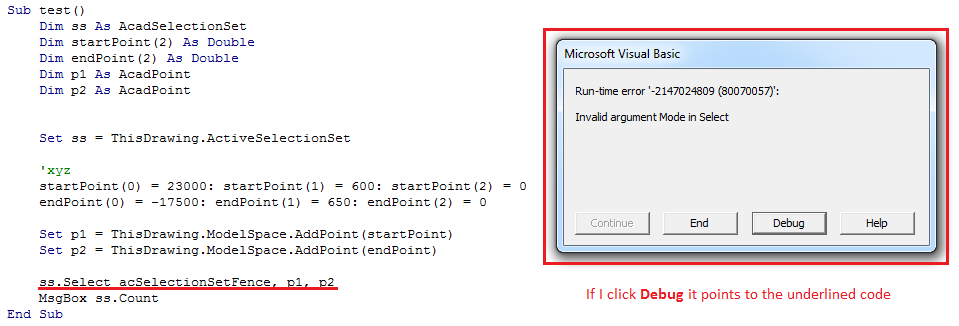 The Autocad Vba Environment Developing A Simple Vba Application