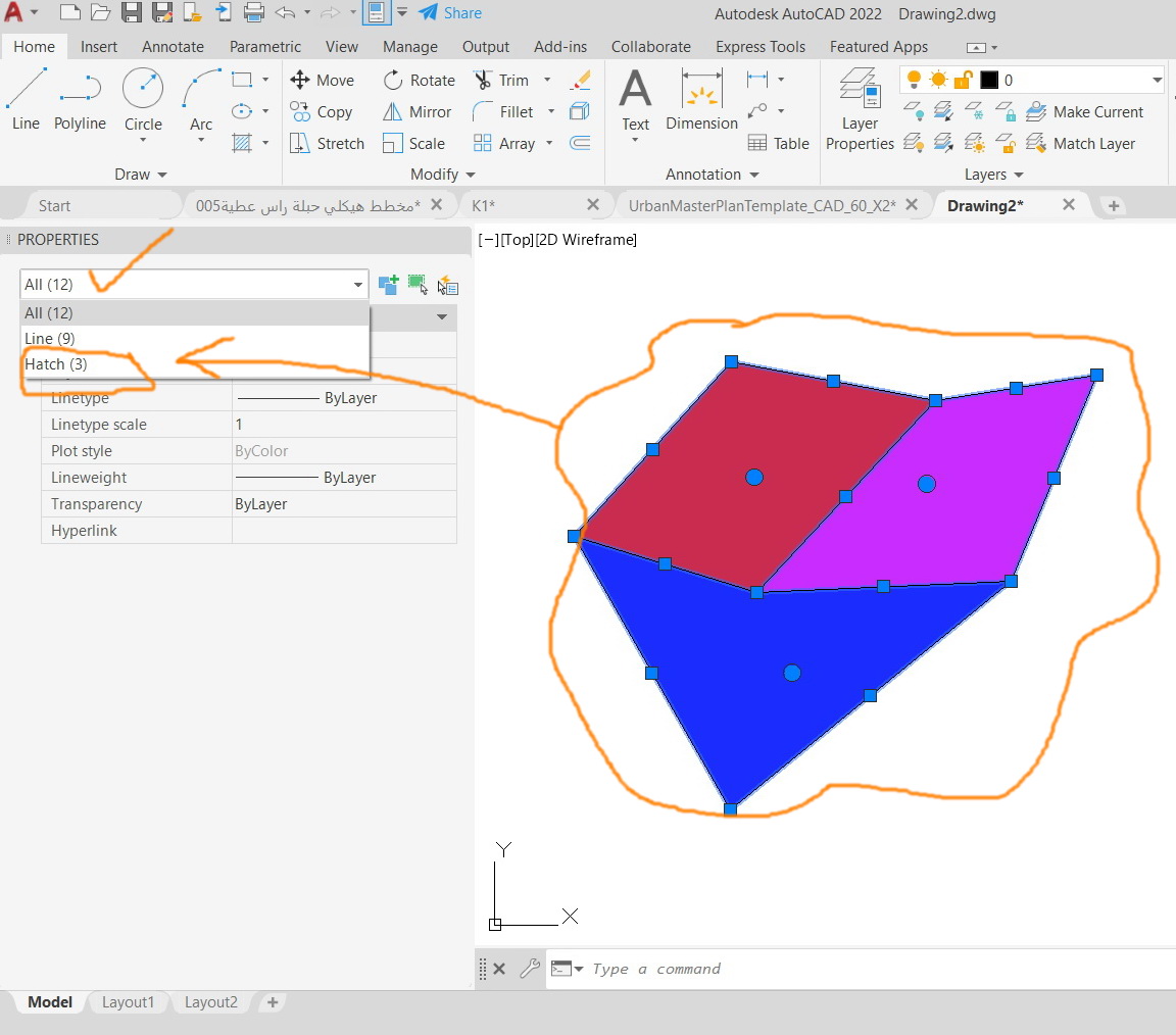 AutoCAD 2022: How to select a particular object type while working with ...