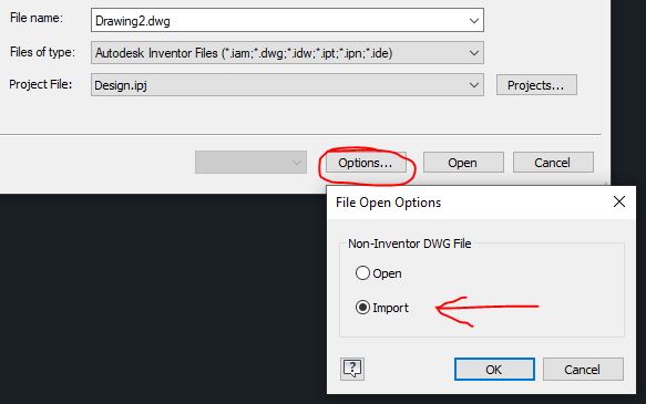 Importing 3d Dwg And Maintaining The Individual Part Files In An ...