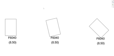 foundation tags not matching footing rotation