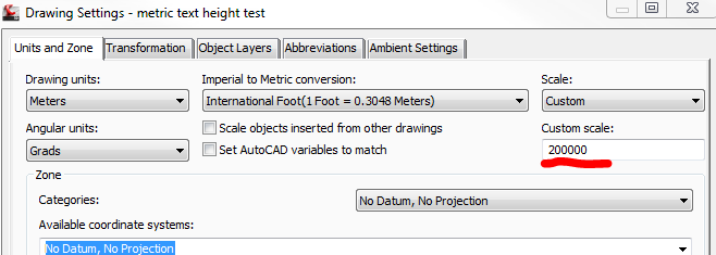 metric text height test.dwg