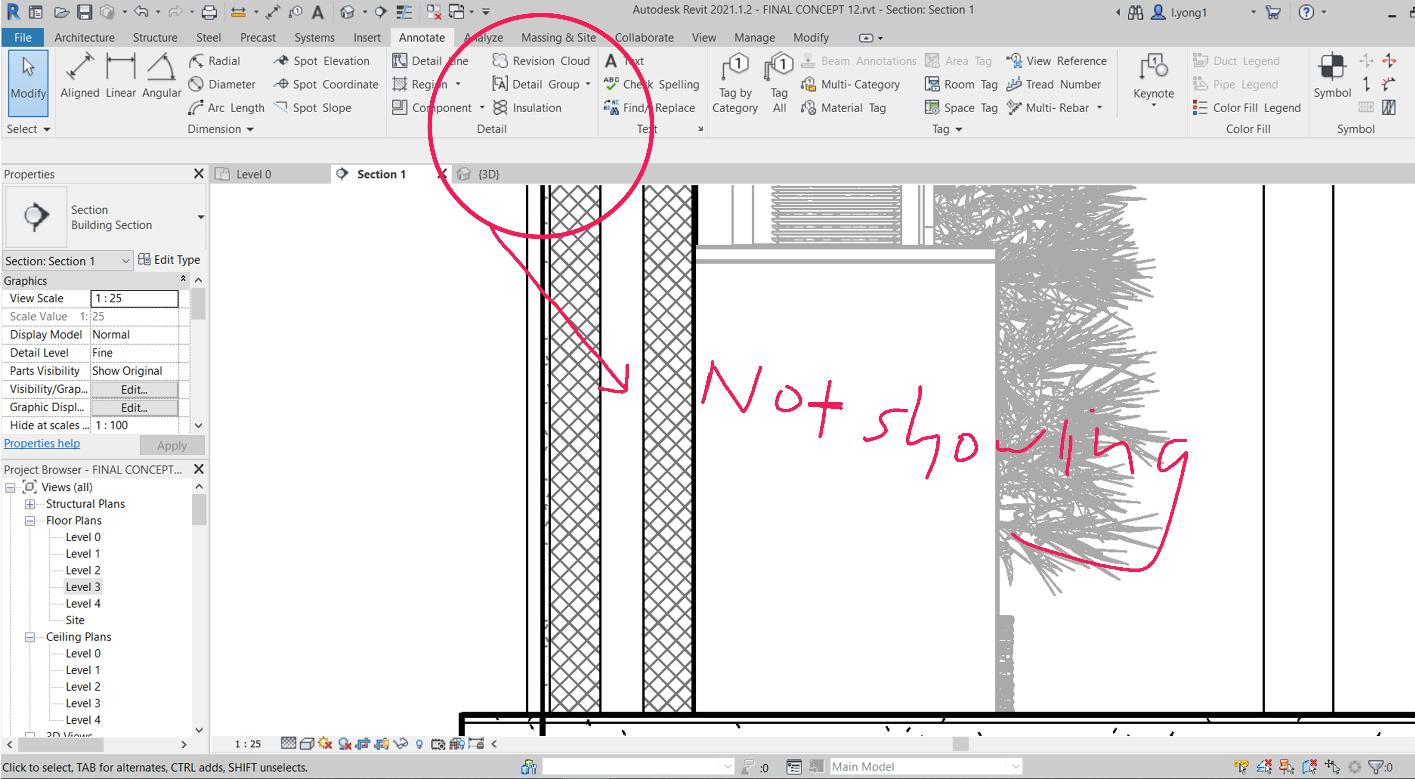 Solved: Missing insulation battern - Autodesk Community